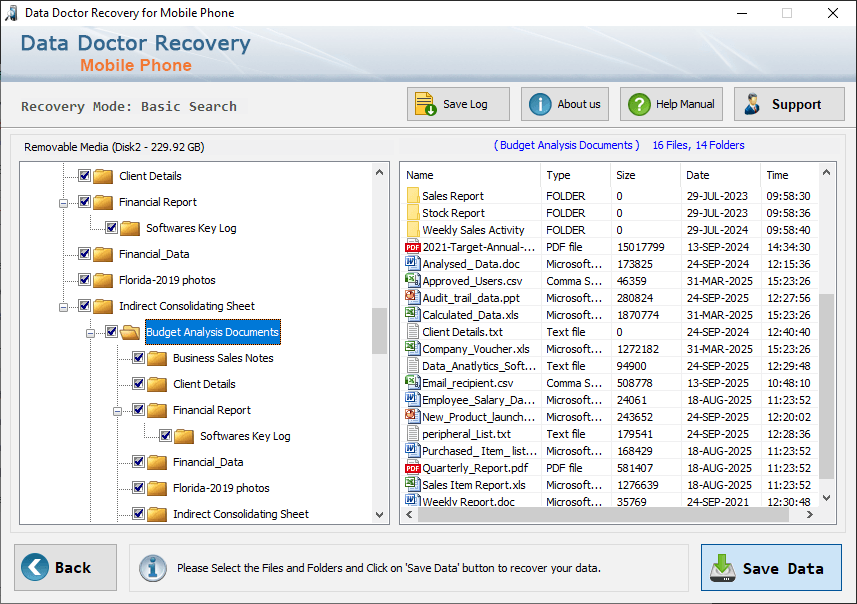 Mobile Phone Data Recovery Software