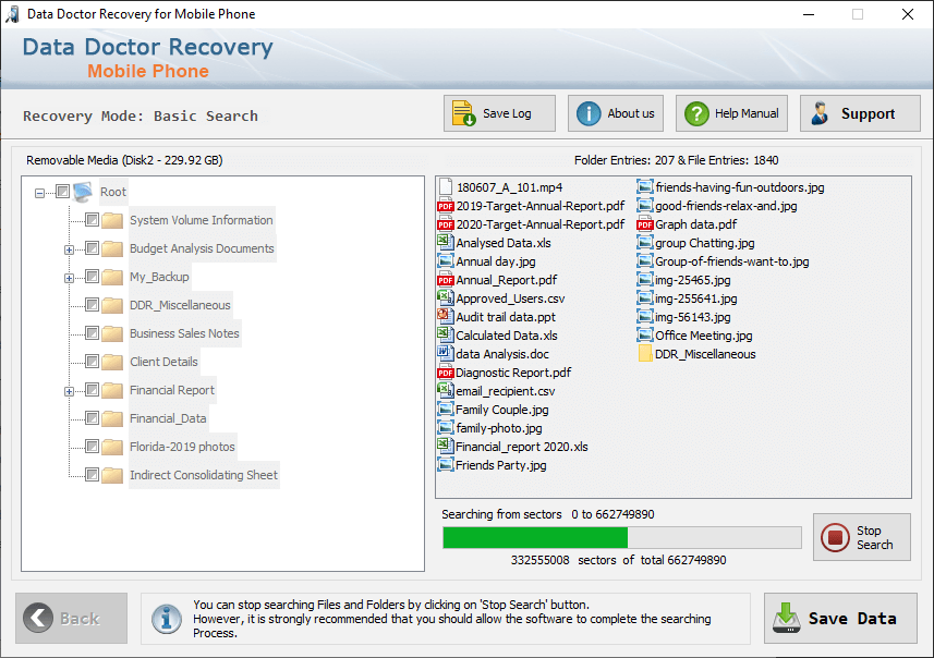 Mobile Phone Data Recovery Software