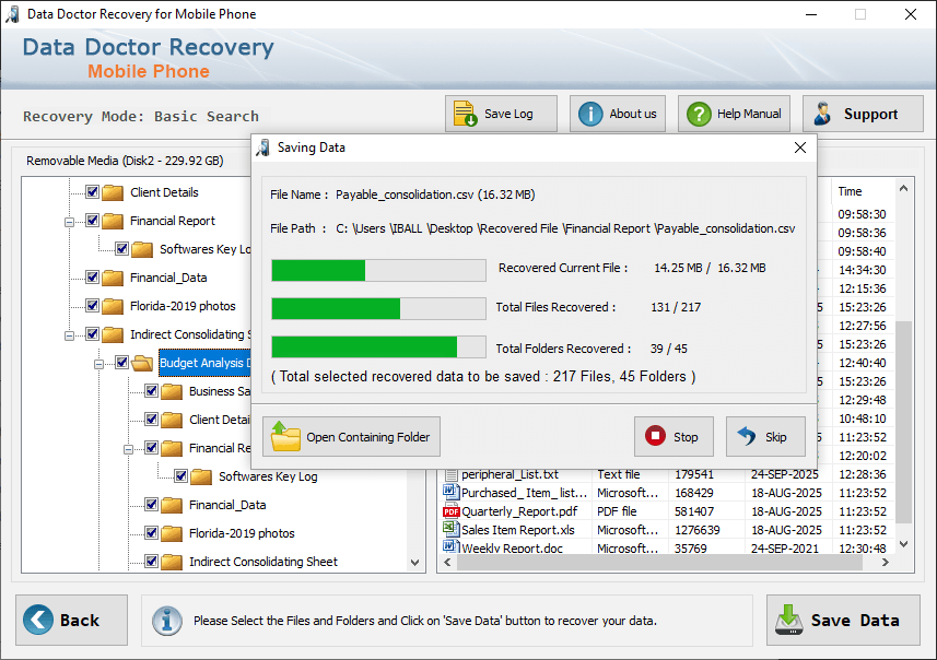 Mobile Phone Data Recovery Software